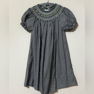 Rosalina Collections Smocked Gingham Dress